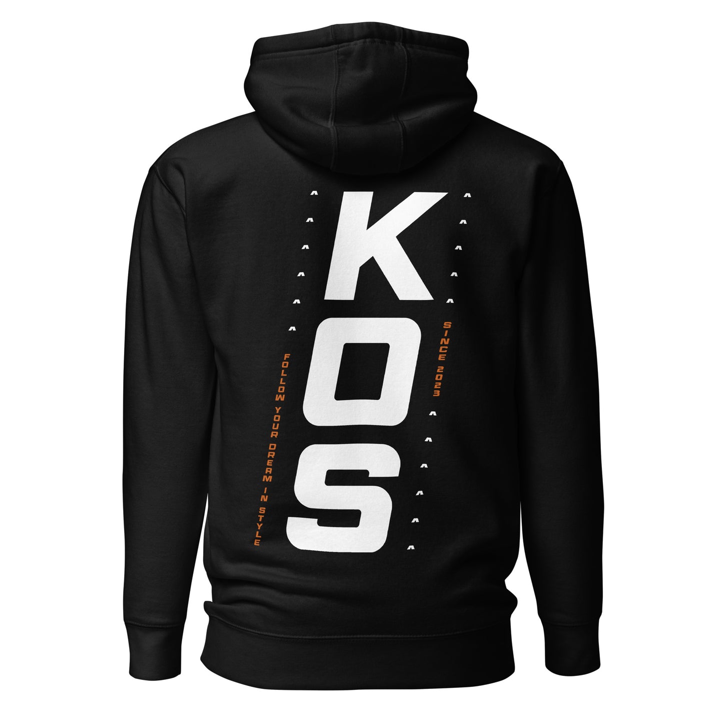 KOS | Felpa BLACK-SINCE con cappuccio unisex